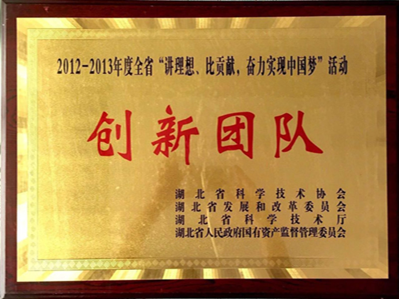 湖北省2012-2013年度“講理想，比貢獻”創(chuàng  )新團隊.jpg